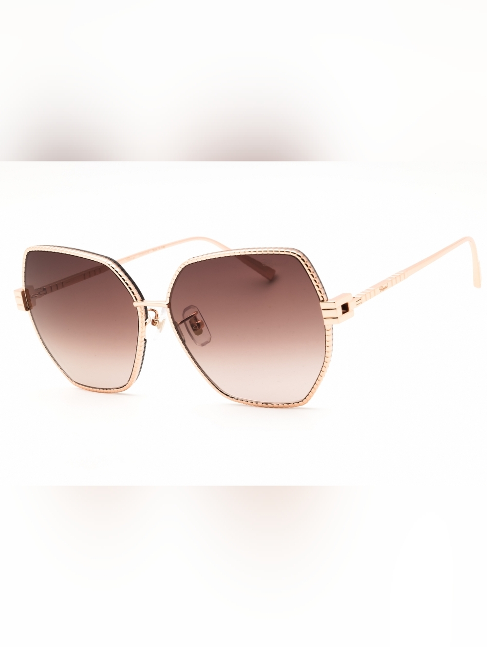 NWT, Chopard SCHL28M, SHINY COPPER GOLD, Size59X15X135